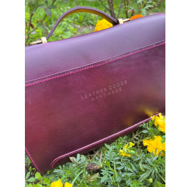 Medium Clutch bag - Plum Love